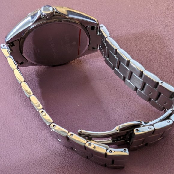 Authentic Kate Spade Grand Seaport Stainless Steel Watch - Picture 4 of 7